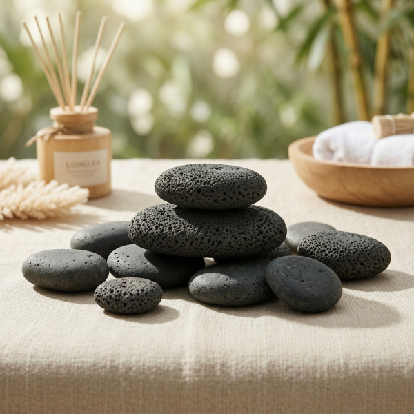 Massage Đá Nóng Bazan Núi Lửa